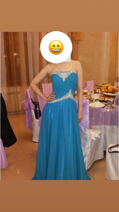 Платье вечернее березовое