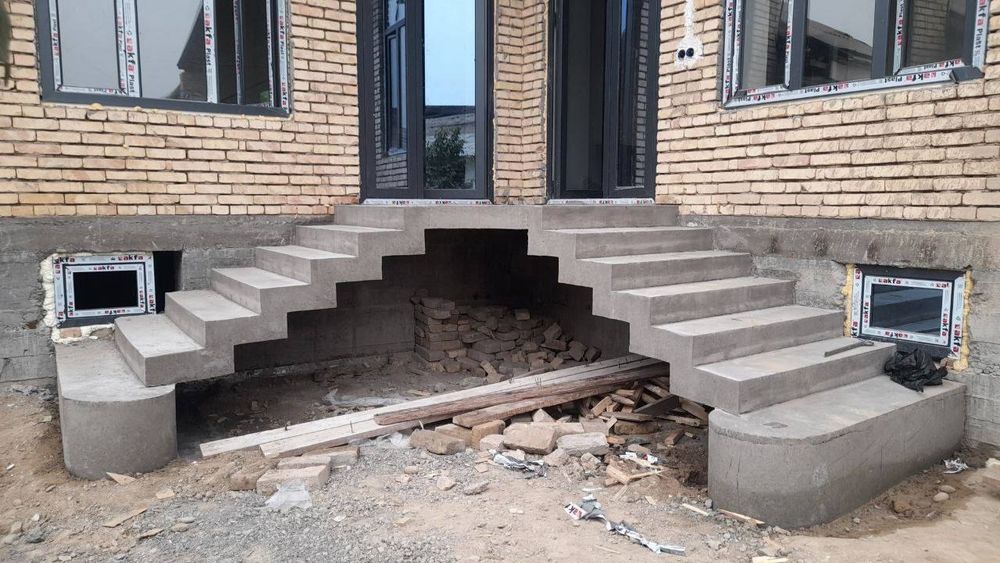 Бетон ва темир зина хизмати