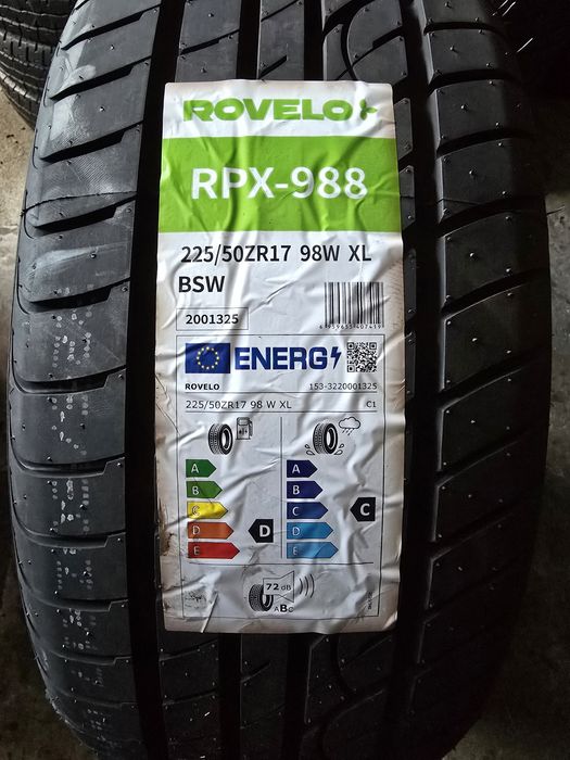 Rovelo 225/50 R17 98W vară NOI