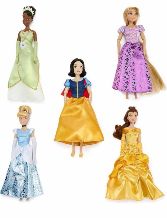 Голям комплект с 11 кукли Disney Принцеси с аксесоари