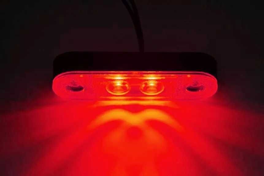 1 бр. LED ЛЕД габарити флаш с 2 SMD диода за ролбар  5 цвята , Полша