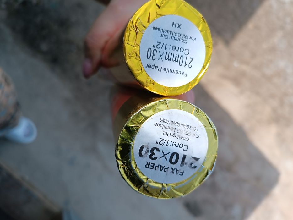 Бумага для факса 210*30