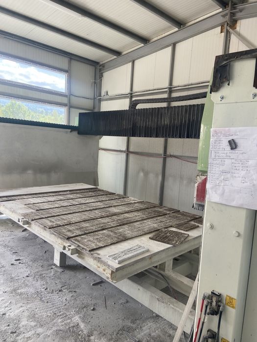 Машина за рязане на мрамор и гранит 4 осна снс