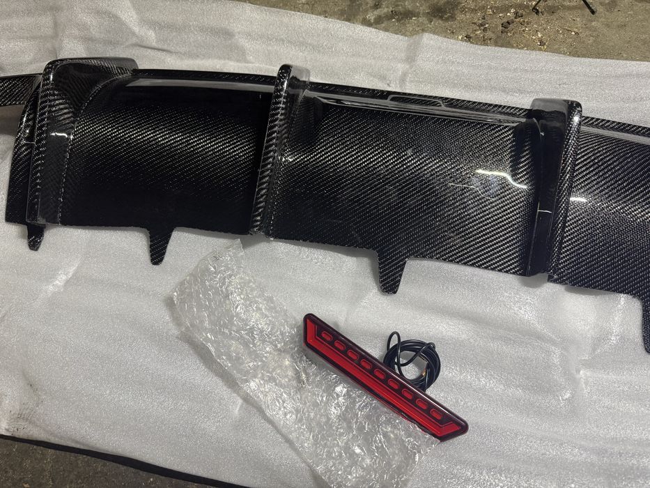 Карбонов заден дефузер audi A6 S6 C7.5 16 до 18та