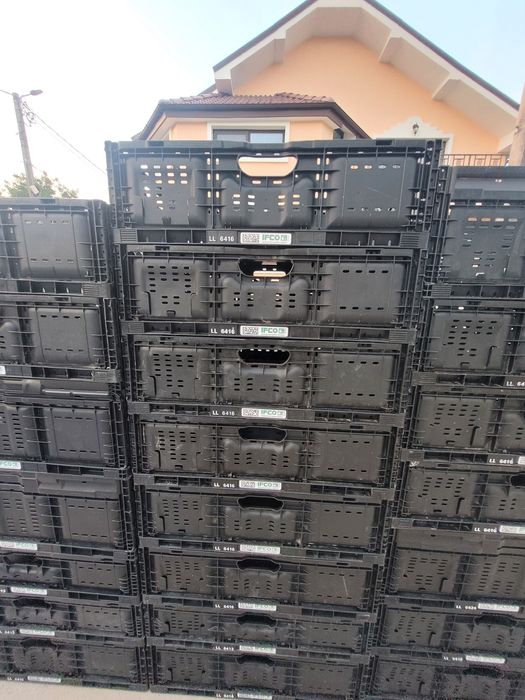 Cutii Plastic Colapsabile PEHD Calitate Maxima