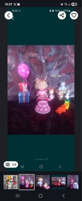 Jucarii Masha si ursu