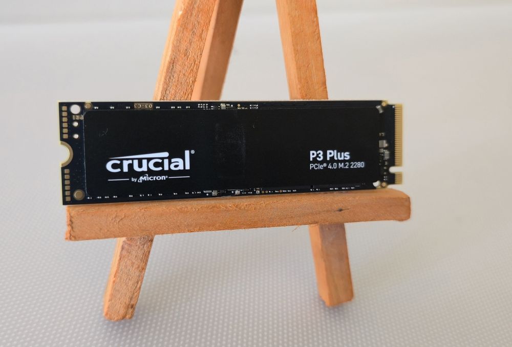 Ново SSD Crucial P3 Plus, 2TB M.2 NvME, PciE Gen4 памет