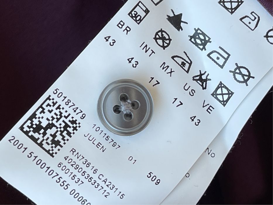 Camasa HUGO BOSS Maneca Lunga Barbati | Marime 43