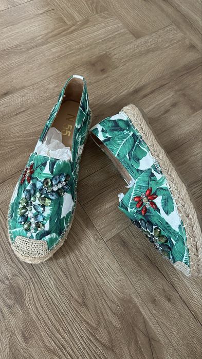 Летние лоферы эспадрильи