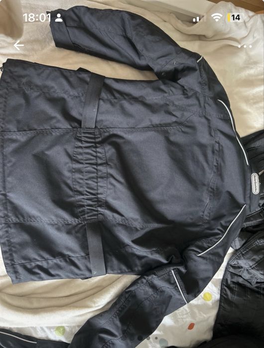 Costum moto Hein Gericke 2 piese, textil, cu captuseala termica