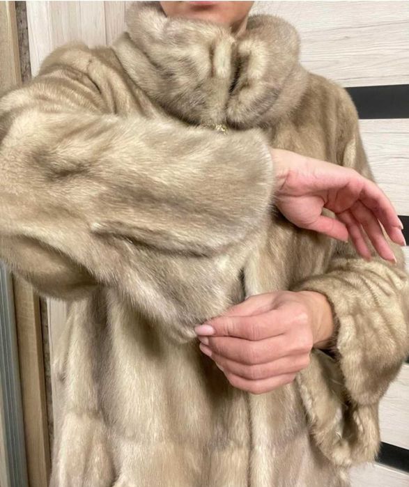 Отстъпка само до края февруари Шикозно палто от норка