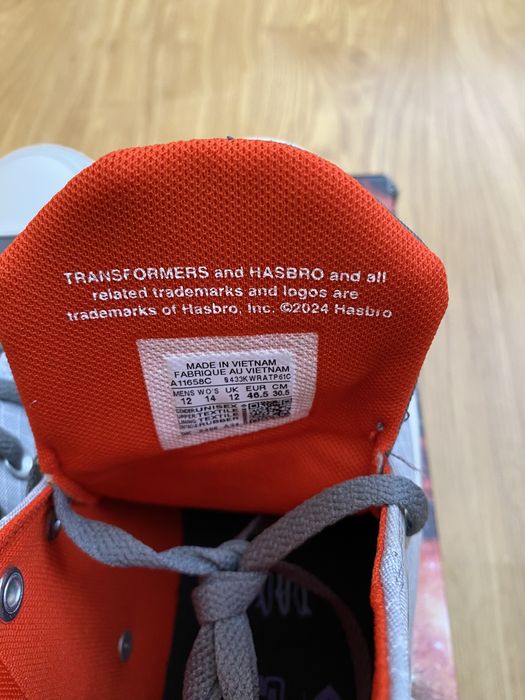 Кецове Converse x Transformers Limited Edition размер - 46,5 47
