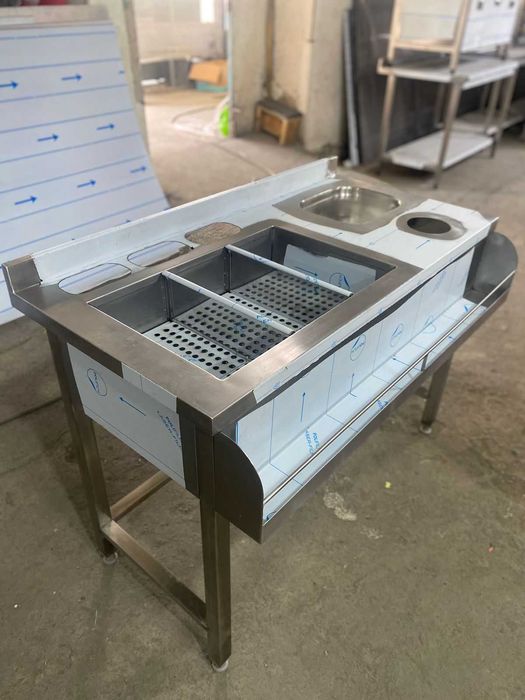 Барная станция с мусор отходом