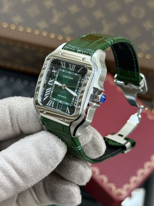 Cartier Santos 100 Green