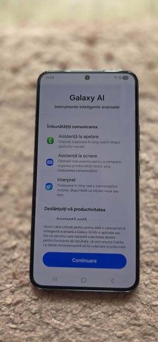 Samsung S22 5G, 8/128 GB, green, ca NOU