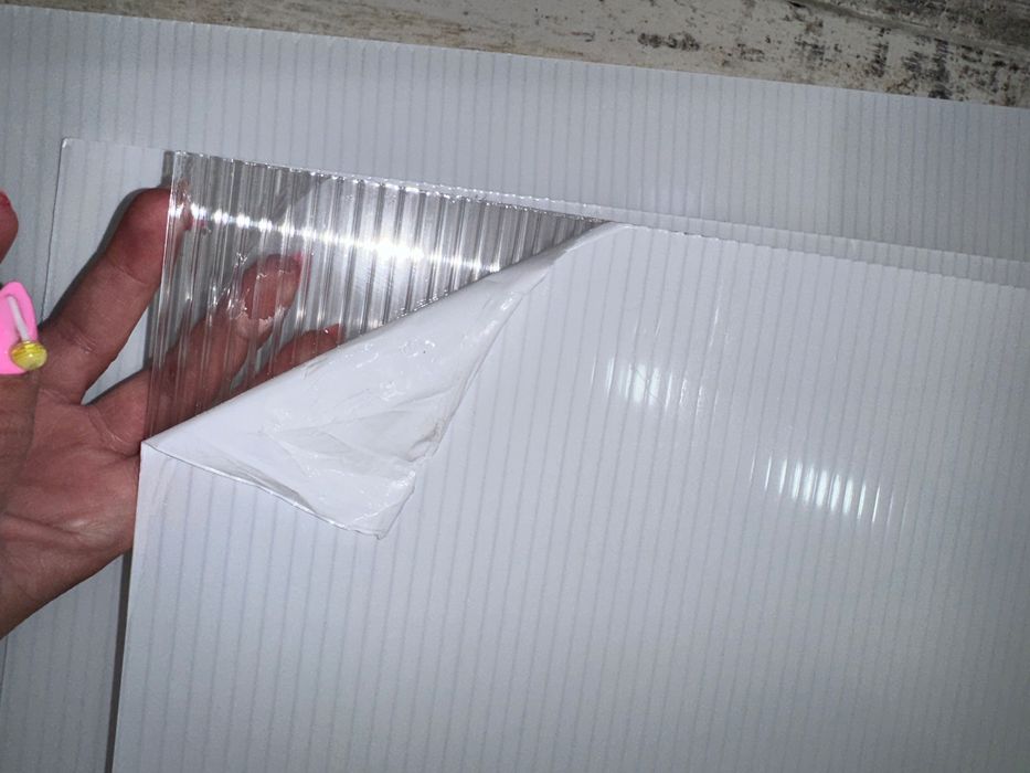 2 бр. Козирка / стряха / Навес поликарбонат 300 х 100 см