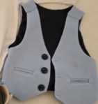 светло син костюм за момче рожден ден/кръщене/ фотосесия