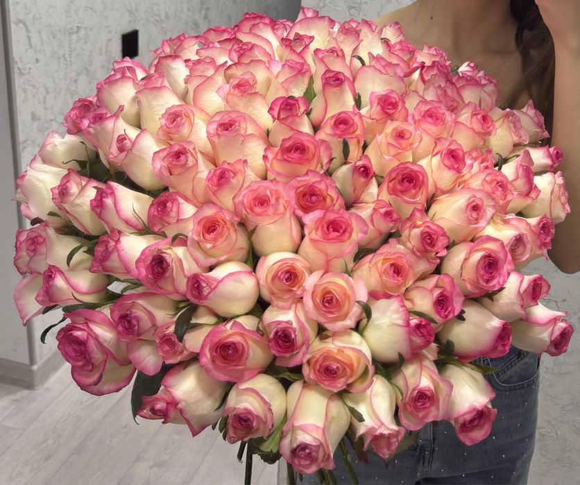 Букет роза 101ши цветы кызылорда огромный
