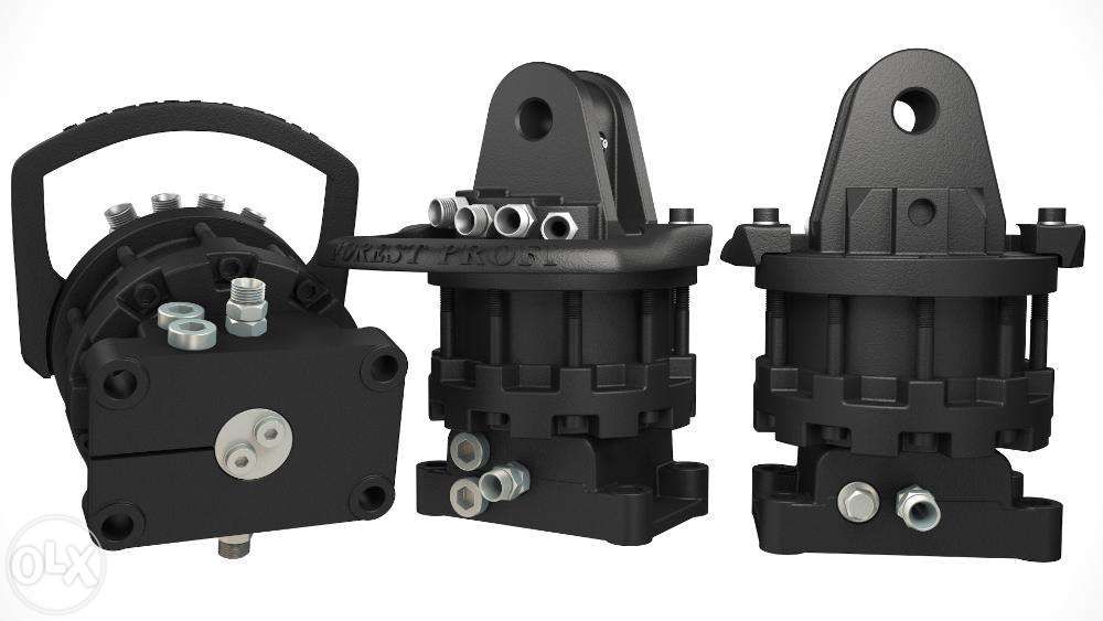 Rotator hidraulic 5 tone cu flansa pentru graifer