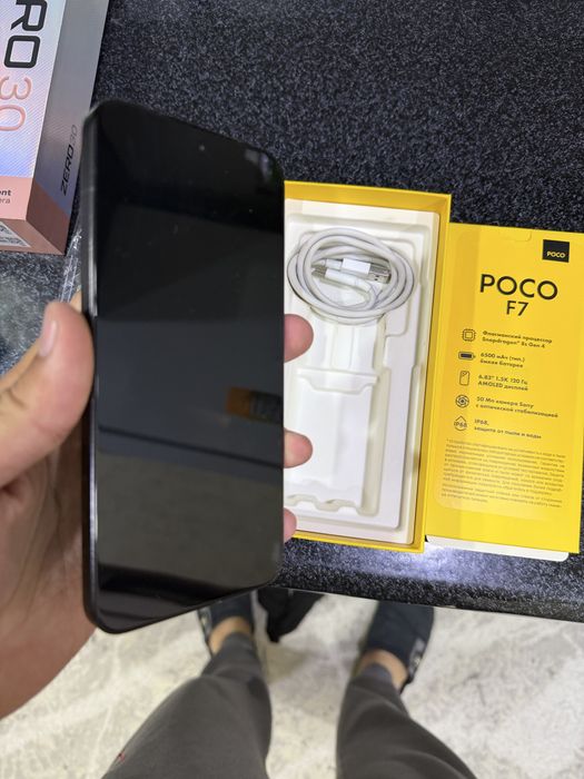 poco f7 pamit 8.256g holati yahwi koropka dak bor oqip qlila