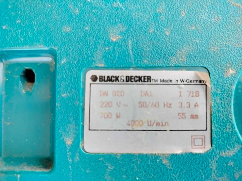 Настолен циркуляр Black & Decker DN-820 –Germany