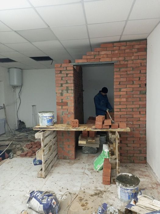 Укладка кафеля, керамики, мрамора.