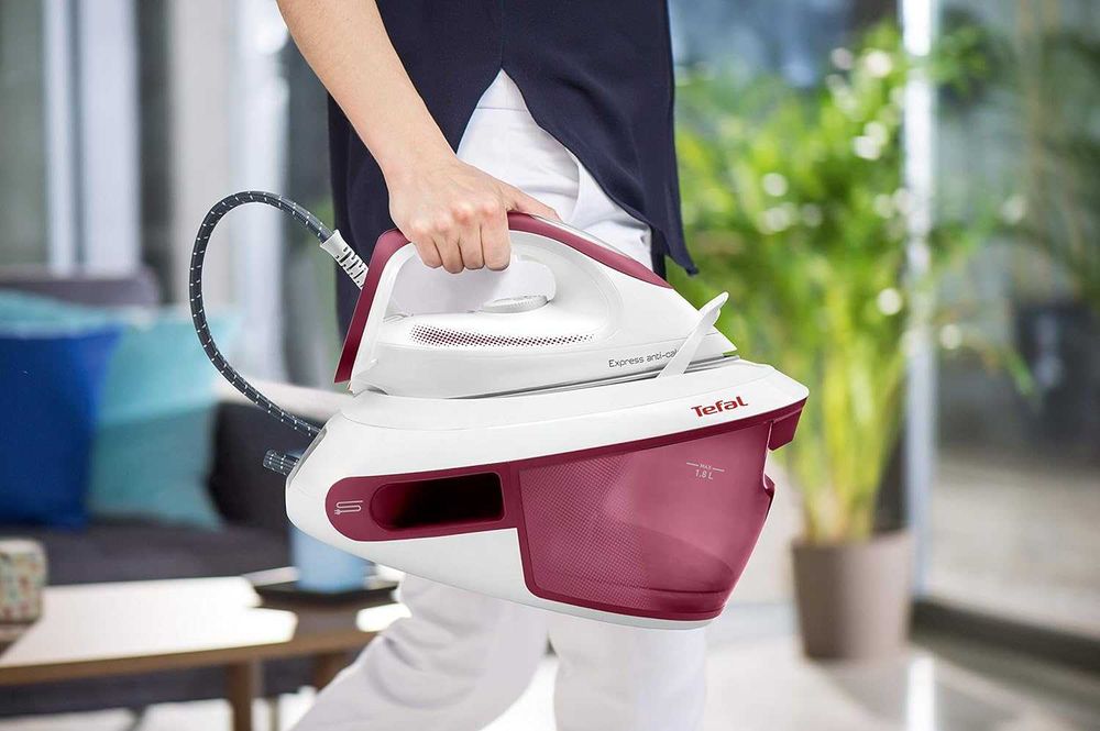 Нов Мощен Парогенератор Ютия Tefal Express Anti-Calc SV8012 с Гаранция