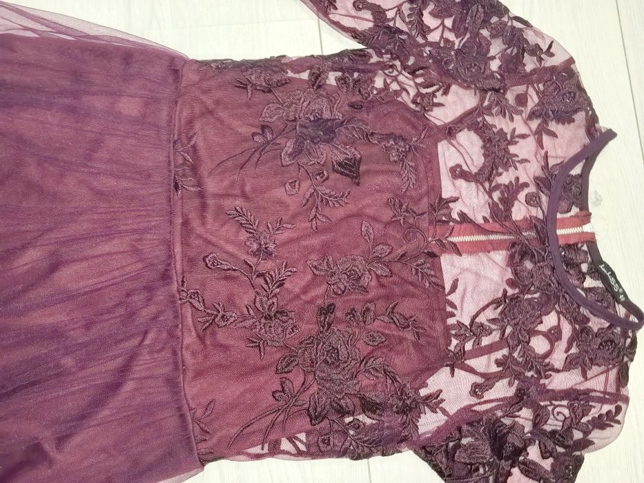 Рокля Бордо ХЛ бутикова