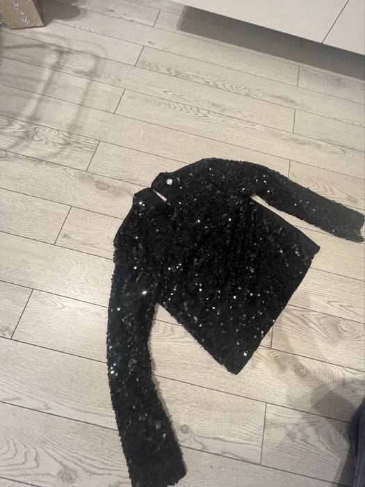 Блуза с пайети H&M