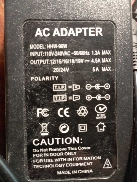 Продам универсальный блок питания 12-24V