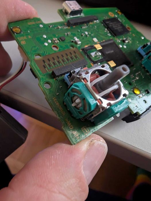 Remont gamepads (joystik) 4-5