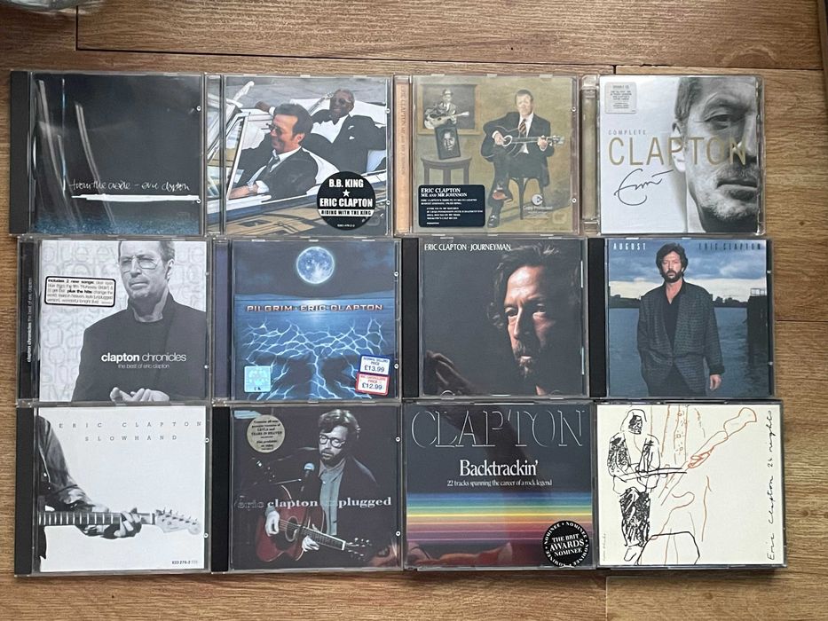 Colectie 12 albume cd-uri ERIC CLAPTON