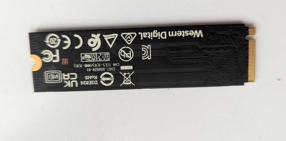 SSD Western Digital SN 740 512GB, Aproape nou doar 14 zile