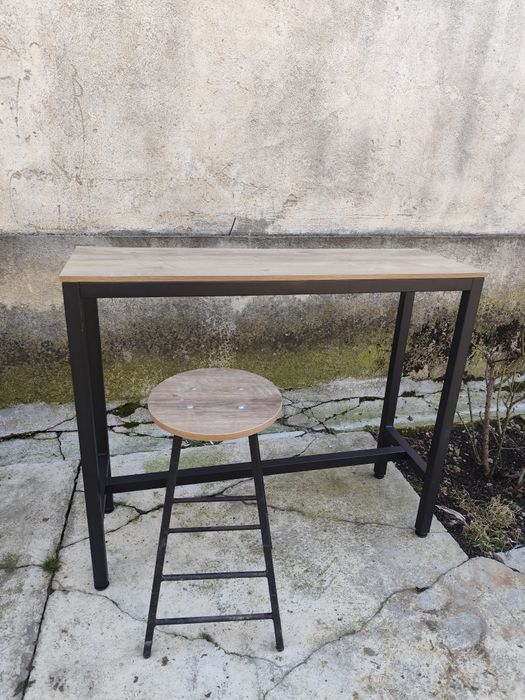 Masa de bar cu scaun nou