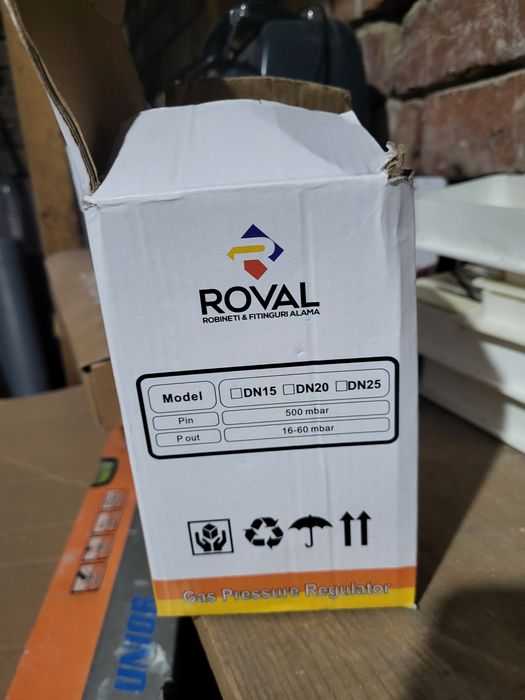 Regulator de Presiune Gaz DN 20 3/4 Filtru magnetic anticalcar 1/2