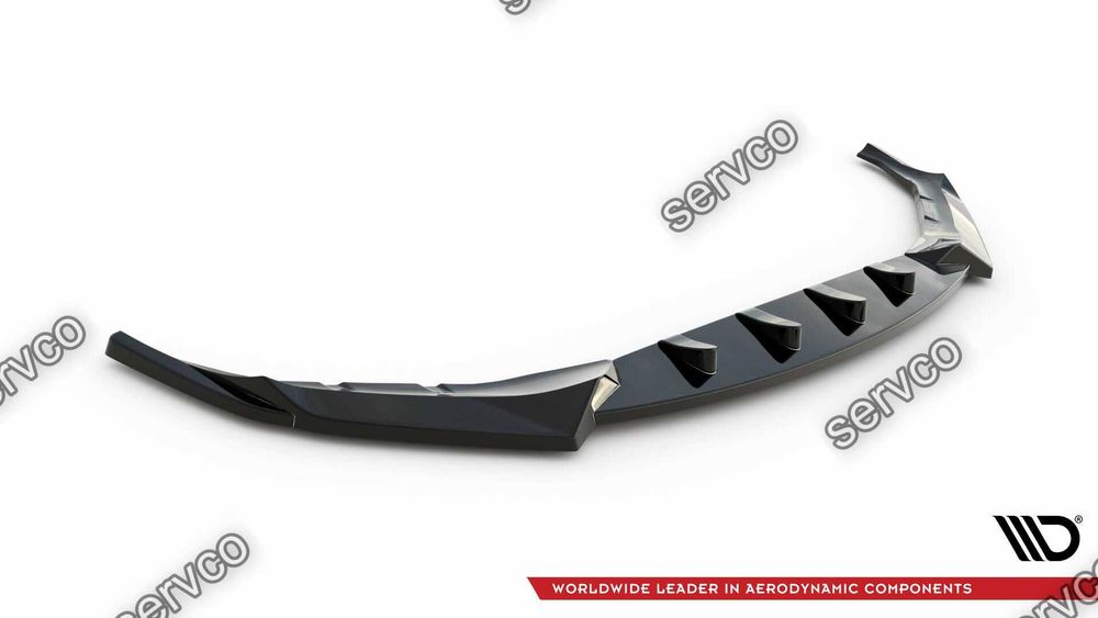 Prelungire splitter bara fata Bmw Seria 5 G30 G31 M-Pack 2017-2020 v12 - Maxton Design