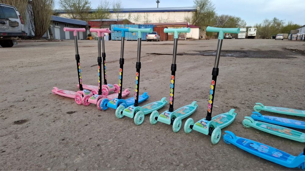 Самокаты в розницу новые