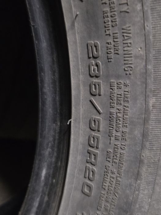 Резина два балона 235/55 R20 GOODYEAR