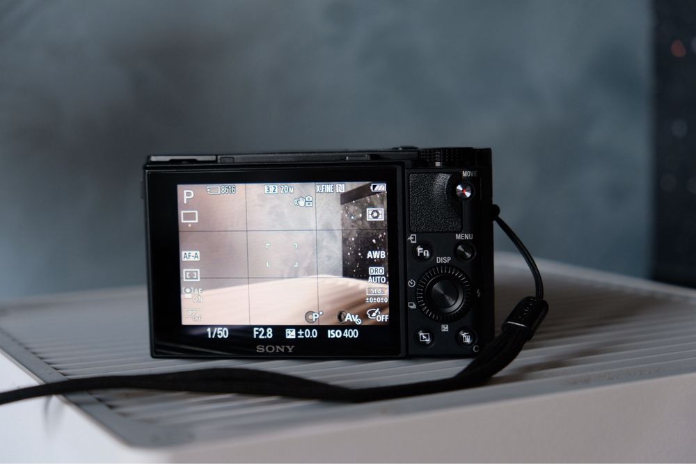 Sony rx 100 vii камера