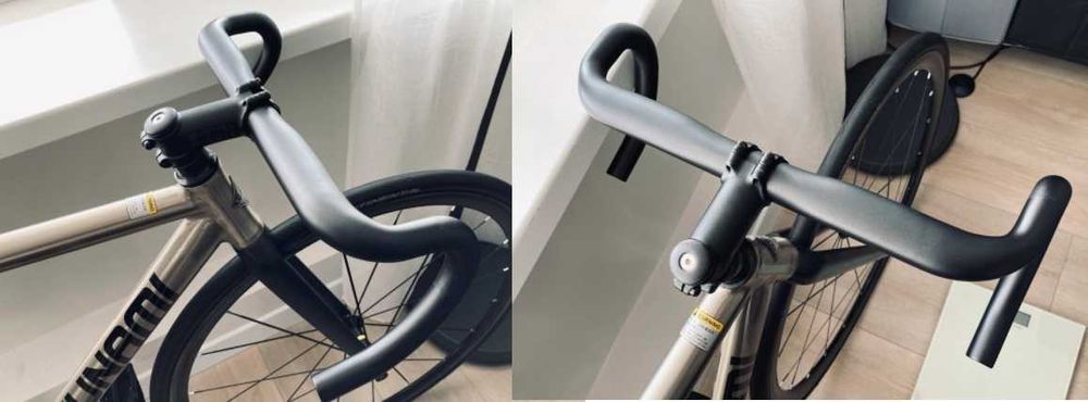 Ghidon carbon sosea cursiera Aeronova Nou 400 420 440mm 184grame