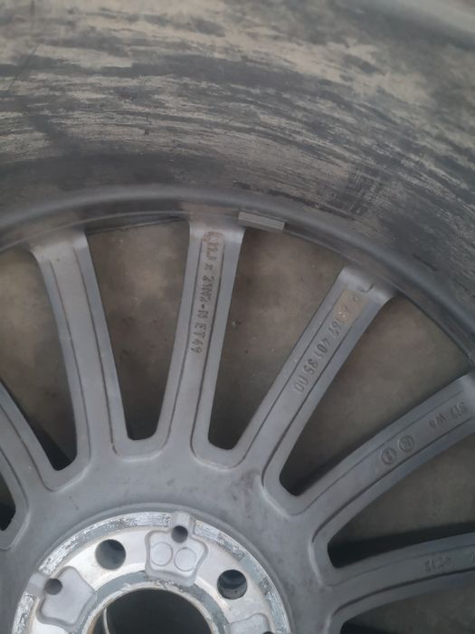 Janta mercedes gle w167 amg r21 spate