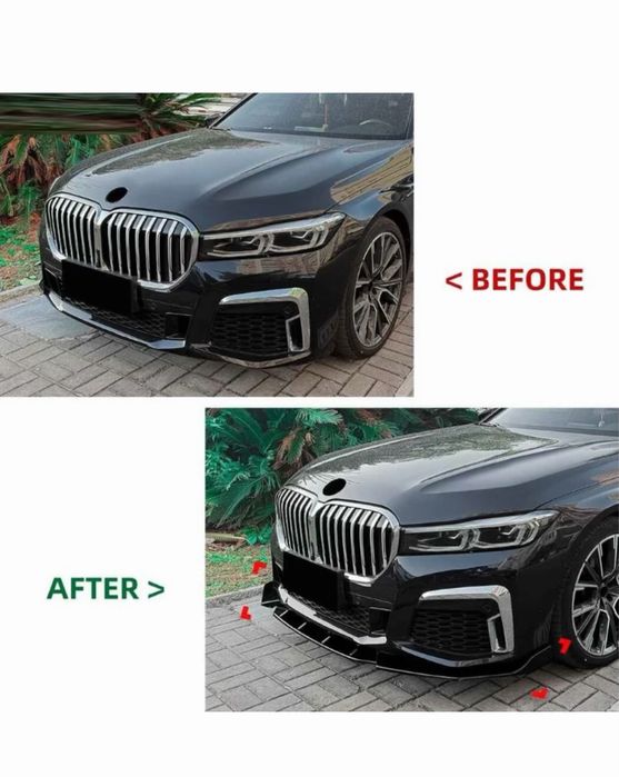 Lip Buza Prelungire Fusta Bara Fata   BMW Seria 7 G11 G12 Facelift 2019-2023