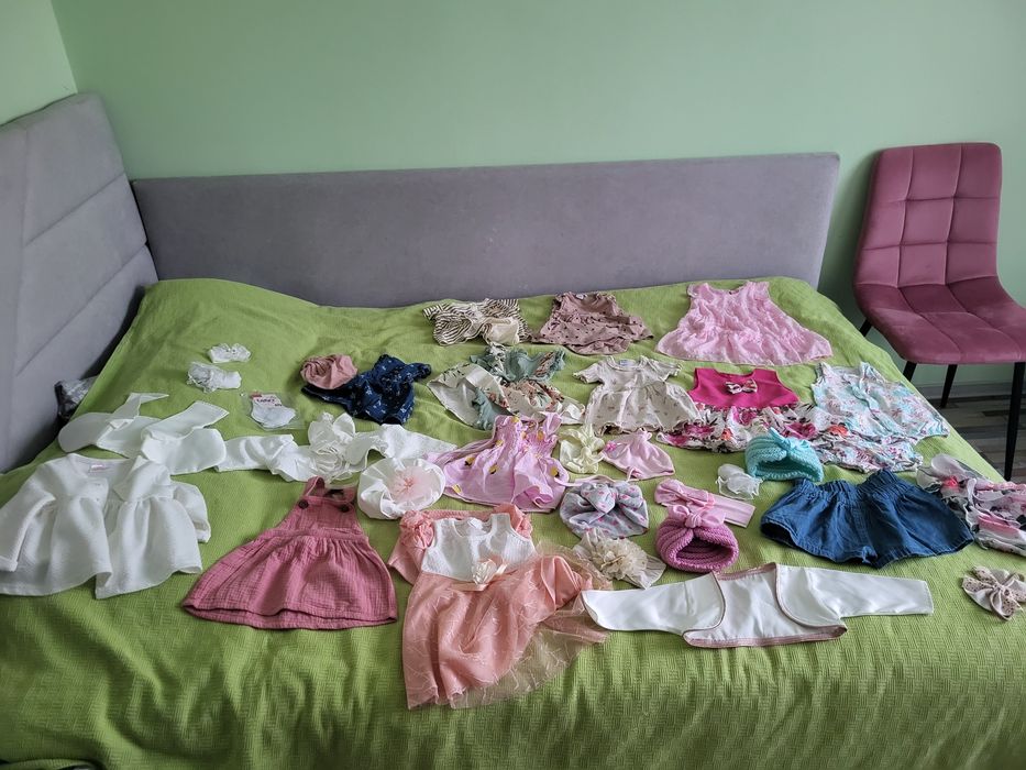 Rochite sezon cald  fetite mărimile 62-74