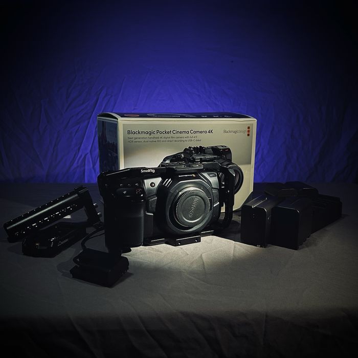 BMPCC4k новая камера