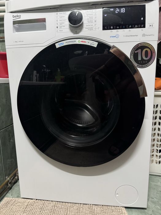 Mașină de spălat Beko WUE 8746 XWST – 8 kg, 1400 rpm