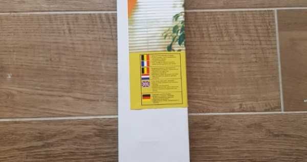 Jaluzele orizontale PVC albe 45x160 cm - 2 buc