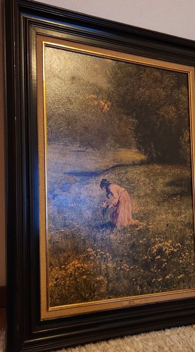 Tablou decorativ în stil romantic – replică după H. Thoma (1839–1924)