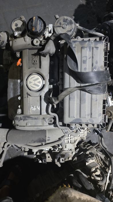 Polo 1,6 двигатель и коробка (автомат механика] из Япони
