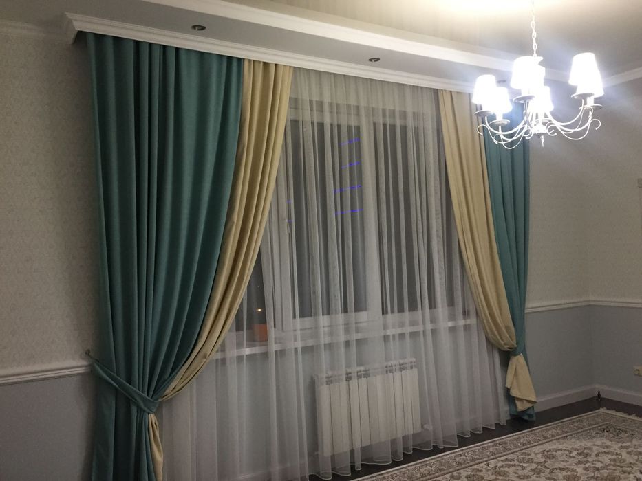 Стирка и химчистка штор