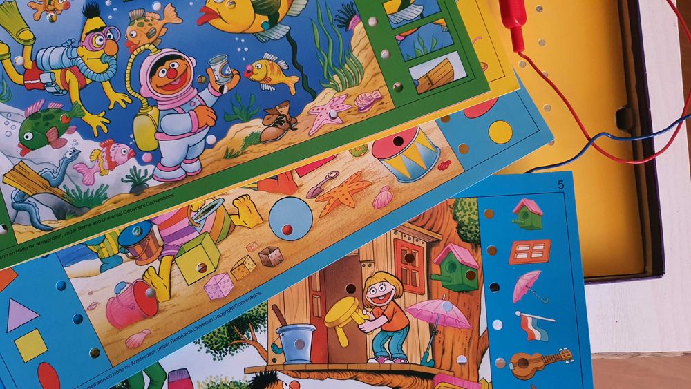 Joc Invata jucandu-te cu Muppet Ernie și Bert